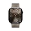 APPLE Watch Series 10 GPS + Cellular 46mm Natural Titanium Gehäuse mit Natural Milanese Loop - S/M