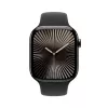 APPLE Watch Series 10 GPS + Cellular 46mm Schiefer-Titangehäuse mit schwarzem Sportarmband - M/L