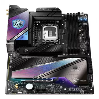 ASRock Motherboard Z890 Nova Wifi LGA1851 Intel Z890 4 x DDR5 1 x HDMI 2.1 TMDS/FRL 8G 2 x Thunderbolt 4 ATX
