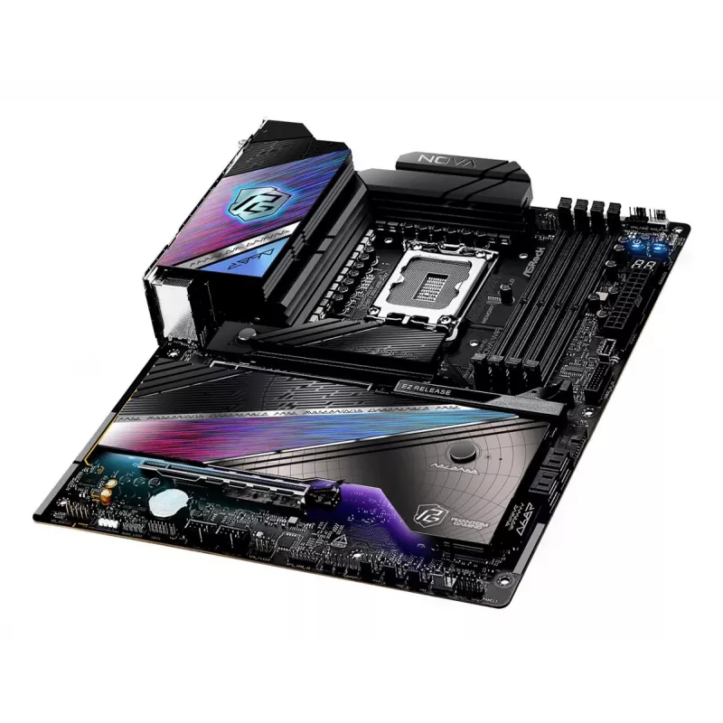 ASRock Motherboard Z890 Nova Wifi LGA1851 Intel Z890 4 x DDR5 1 x HDMI 2.1 TMDS/FRL 8G 2 x Thunderbolt 4 ATX
