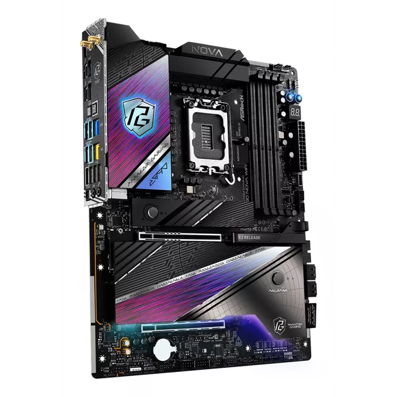ASRock Motherboard Z890 Nova Wifi LGA1851 Intel Z890 4 x DDR5 1 x HDMI 2.1 TMDS/FRL 8G 2 x Thunderbolt 4 ATX
