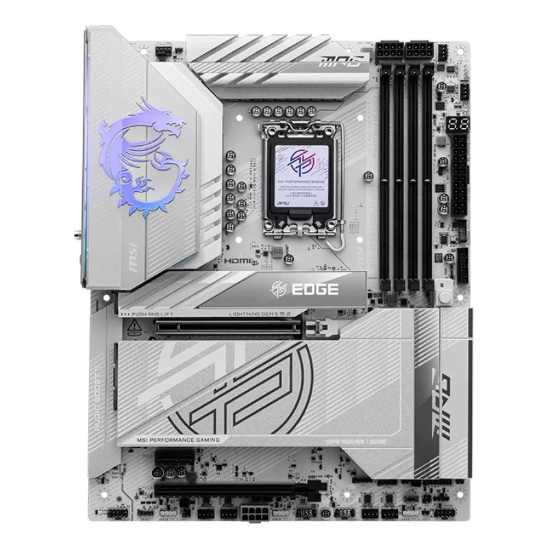 MSI MPG Z890 EDGE TI WIFI Motherboard Intel Z890 LGA 1851 (Socket V1) ATX