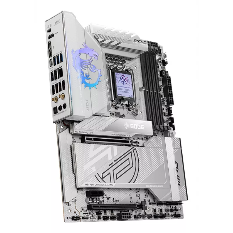MSI MPG Z890 EDGE TI WIFI Motherboard Intel Z890 LGA 1851 (Socket V1) ATX