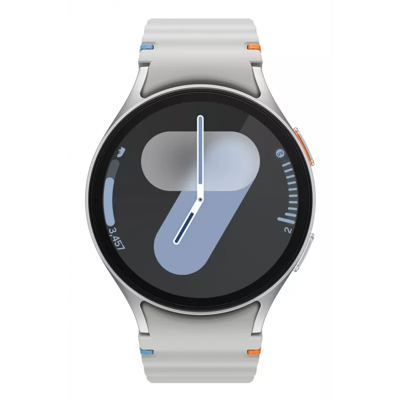 Samsung Galaxy Watch7 3,81 cm (1,5) AMOLED 44 mm Digital 480 x 480 Pixel Touchscreen Silber Wi-Fi GPS (Satellit)