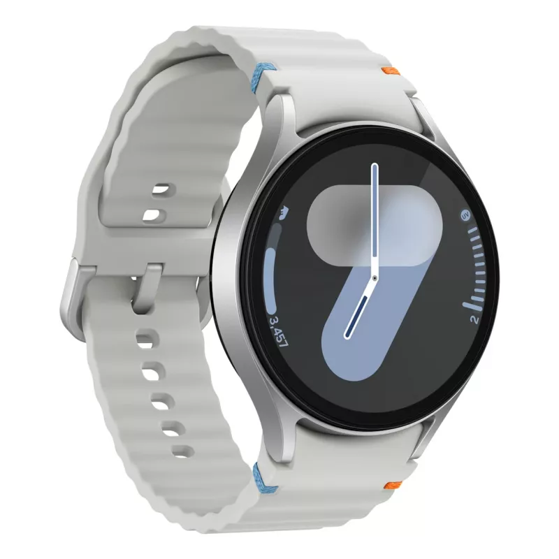 Samsung Galaxy Watch7 3,81 cm (1,5) AMOLED 44 mm Digital 480 x 480 Pixel Touchscreen Silber Wi-Fi GPS (Satellit)