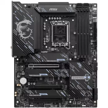 Mainboard MSI Z890 GAMING PLUS WIFI — Intel Z890, LGA 1851, ATX, DDR5, 4x DIMM, Wi‑Fi 7, 5Gb LAN, 4x M.2