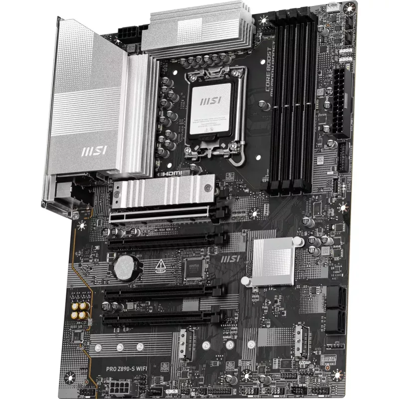 MSI PRO Z890-S WIFI Motherboard Intel Z890 LGA 1851 (Socket V1) ATX