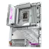 GIGABYTE Z890 AORUS ELITE X ICE Motherboard - Unterstützt Intel Core Ultra (Serie 2) CPUs, 16+1+2 Phasen VRM, bis zu 9500MHz DDR5 (OC), 1xPCIe 5.0 + 4xPCIe 4.0, Wi-Fi 7, 2.5GbE LAN, Thunderbolt 4