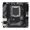 GIGABYTE B650I AX Mainboard - AMD Ryzen 9000 Series CPUs, 5+2+1 Phasen VRM, bis zu 6400 MHz DDR5 (OC), 1x PCIe 4.0 M.2, 2,5 GbE LAN, WLAN 6E, USB 3.2 Gen 2