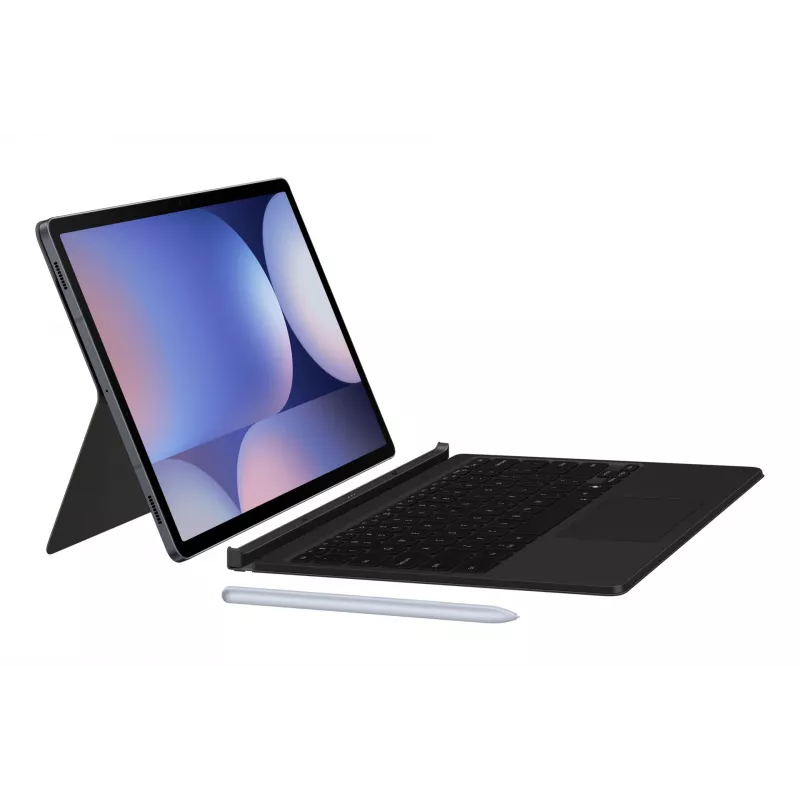 Samsung EF-DX825 QWERTZ German Pogo Pin Schwarz