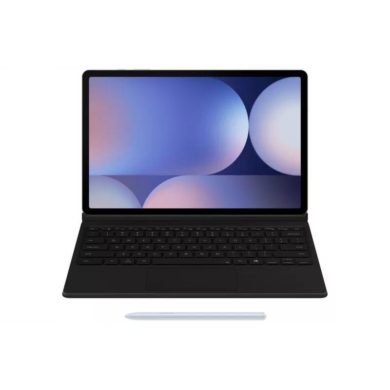 Samsung EF-DX825 QWERTZ German Pogo Pin Schwarz