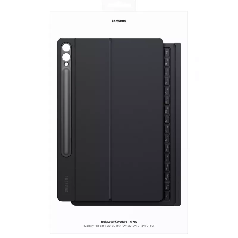 Samsung EF-DX825 QWERTZ German Pogo Pin Schwarz