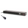 APC AP7921B Power Distribution Unit (PDU) 8 AC-Ausgänge 0U/1U Schwarz