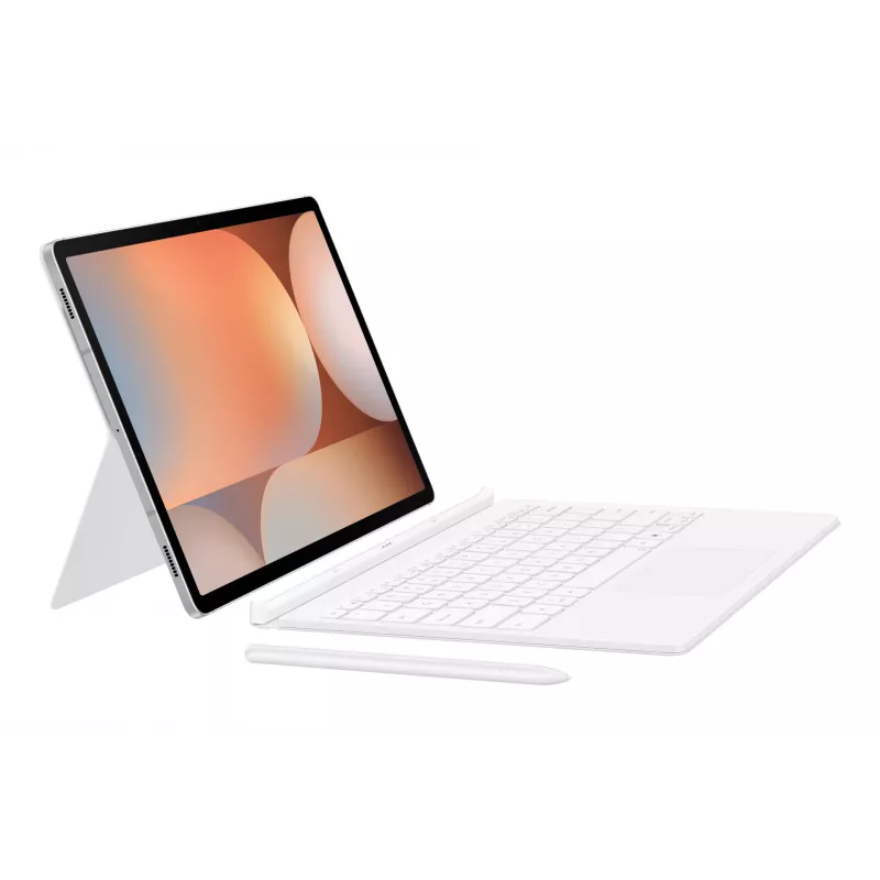 Samsung EF-DX825 QWERTZ German Pogo Pin White