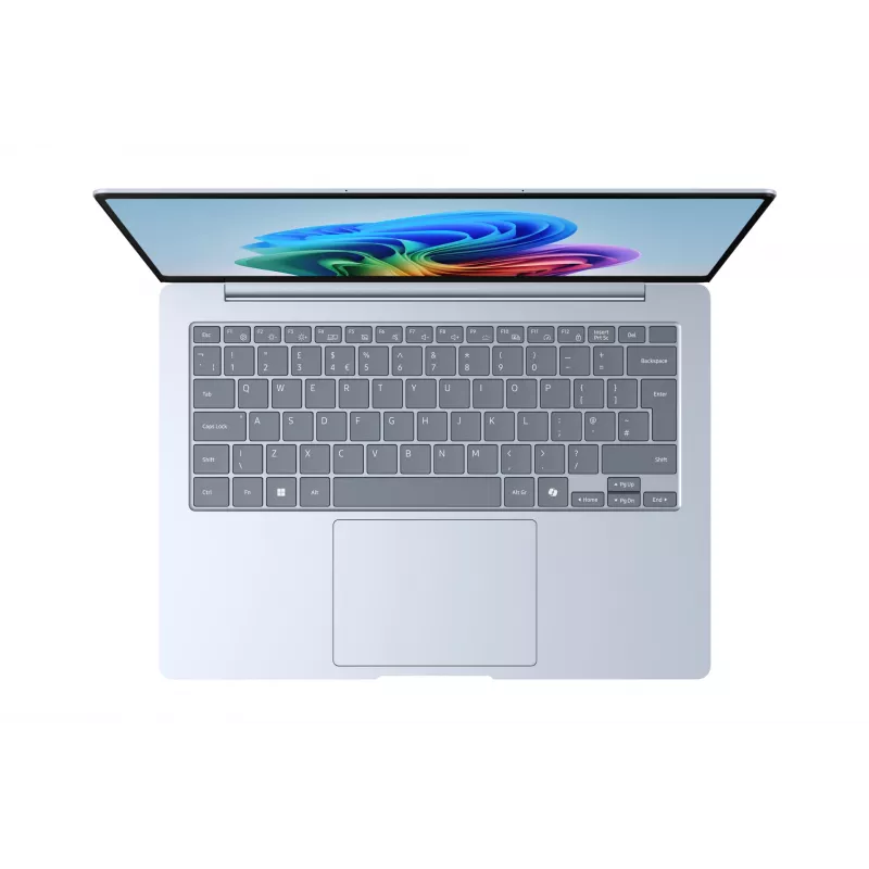 Samsung Galaxy Book4 Edge NP940XMAA-EXP Snapdragon X1E-80-100 Laptop 35,6 cm (14 Zoll) Touchscreen WQXGA+ 16 GB LPDDR5x-SDRAM 512 GB eUFS Wi-Fi 7 (802.11be) Windows 11 Home Blau