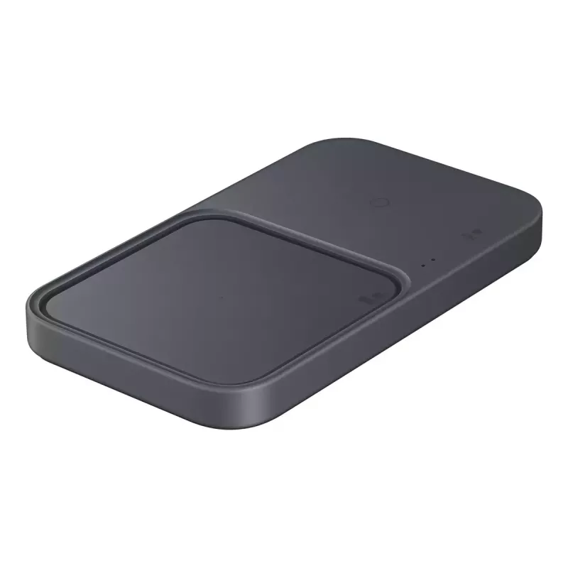 Kabelloses Ladegerät Samsung EP-P5400, 15 W, grau, USB-Ladegerät für den Innenbereich, kompatibel mit Kopfhörern, Smartphones und Smartwatches
