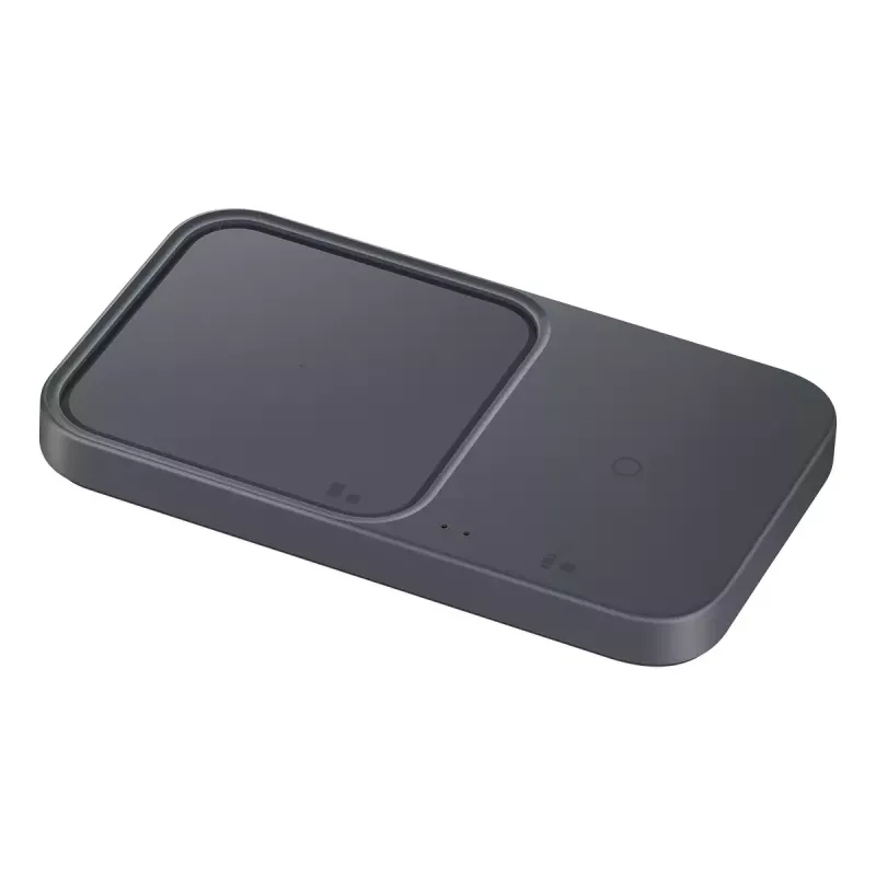 Kabelloses Ladegerät Samsung EP-P5400, 15 W, grau, USB-Ladegerät für den Innenbereich, kompatibel mit Kopfhörern, Smartphones und Smartwatches