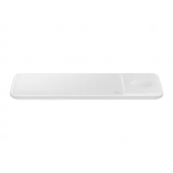 Samsung Wireless Charger Trio Headset, Smartphone, Smartwatch Weiß USB Wireless Charging Fast Charging Indoor