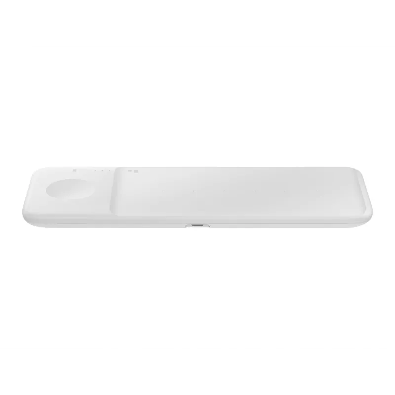 Samsung Wireless Charger Trio Headset, Smartphone, Smartwatch Weiß USB Wireless Charging Fast Charging Indoor