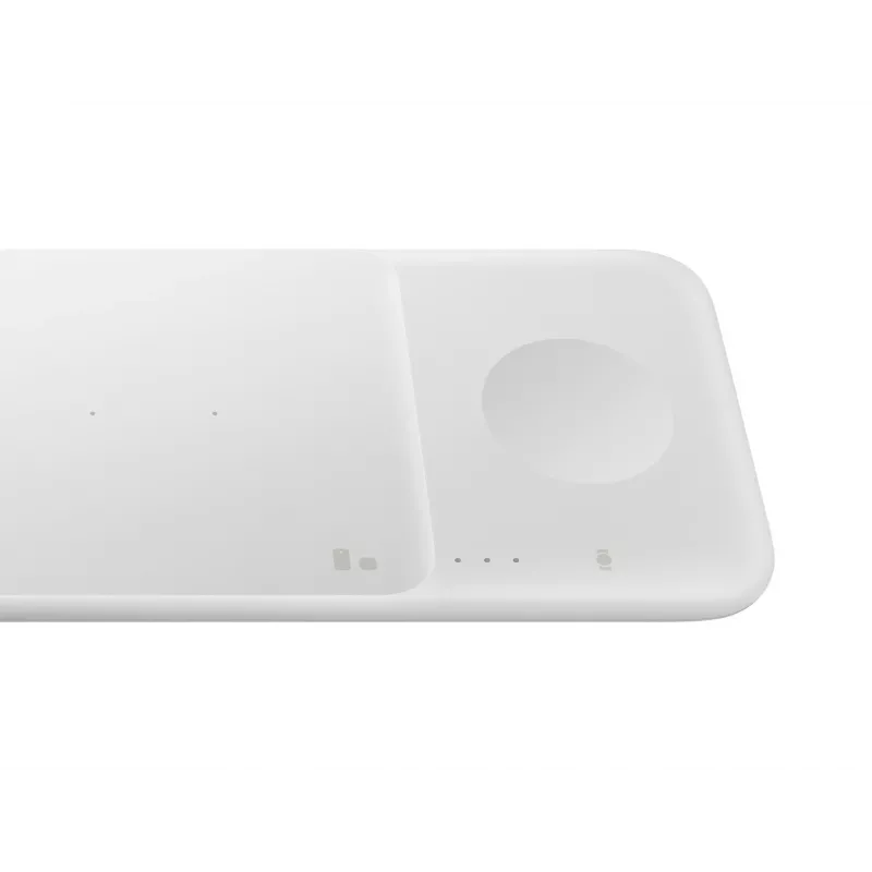 Samsung Wireless Charger Trio Headset, Smartphone, Smartwatch Weiß USB Wireless Charging Fast Charging Indoor