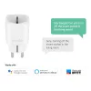 Hombli Smart Socket EU – Smarte Steckdose von Avanca International BV, Wi‑Fi, 220–250 V, 50–60 Hz, max. 3540 W, innen, weiß, Kunststoff, 46×46×84 mm