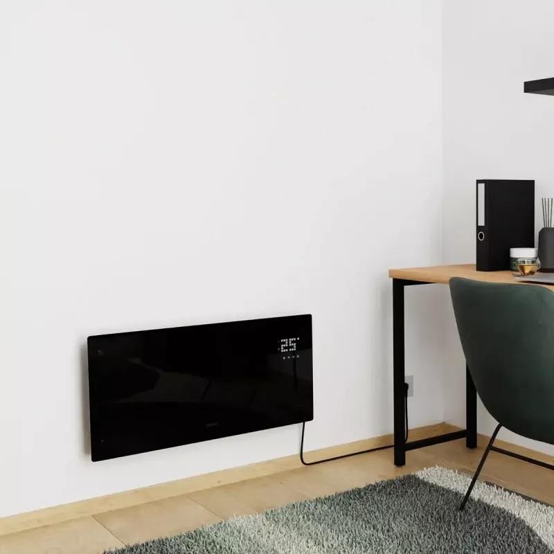 Hombli HBCH-0300 Elektroheizgerät Innenbereich Schwarz 2000 W Konvektor-Elektroheizgerät