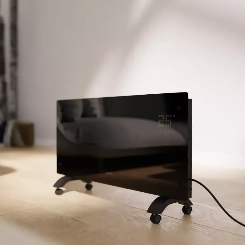 Hombli HBCH-0300 Elektroheizgerät Innenbereich Schwarz 2000 W Konvektor-Elektroheizgerät