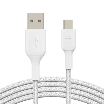 USB-Kabel Belkin BoostCharge CAB002BT2MWH 2 m USB A auf USB C Weiß