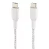USB-Kabel Belkin CAB004BT1MWH2PK USB 2.0 1 m USB C White