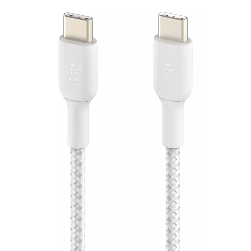 USB-Kabel Belkin CAB004BT1MWH2PK USB 2.0 1 m USB C White