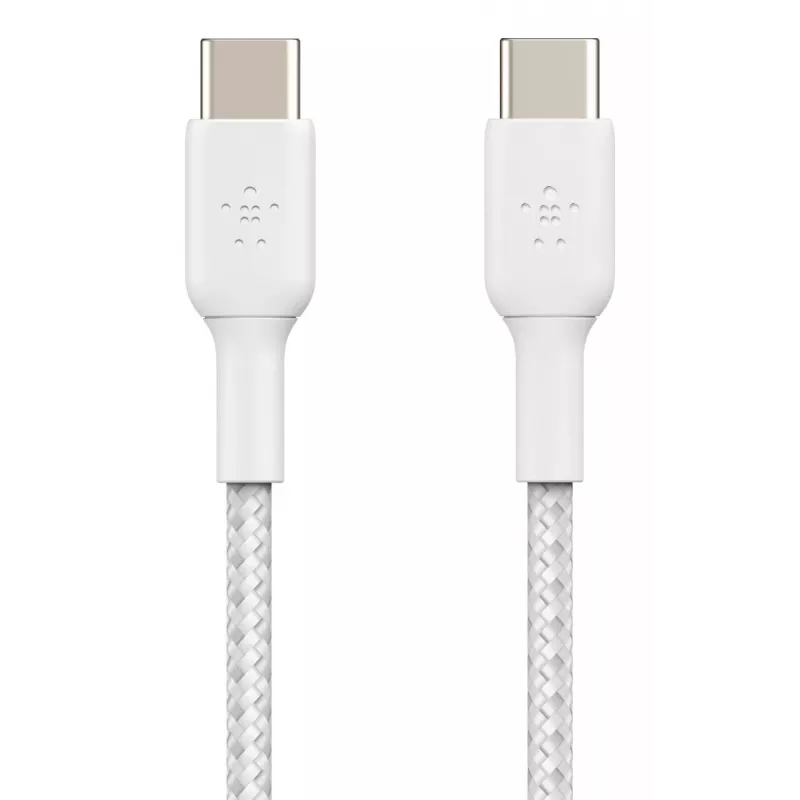 USB-Kabel Belkin CAB004BT1MWH2PK USB 2.0 1 m USB C White