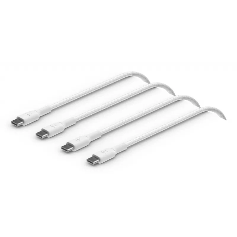 USB-Kabel Belkin CAB004BT1MWH2PK USB 2.0 1 m USB C White