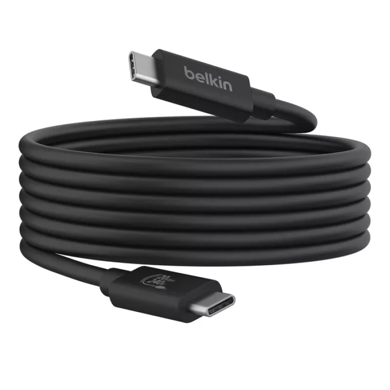 USB-Kabel Belkin INZ004BT2MBK USB4 Gen 2x2 2 m USB-C Schwarz