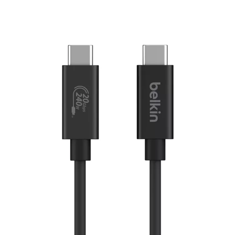 USB-Kabel Belkin INZ004BT2MBK USB4 Gen 2x2 2 m USB-C Schwarz