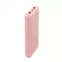 BELKIN Powerbank 20k USB-A und USB-C 15 W Pink
