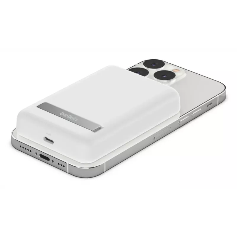 BELKIN Magnetic Wireless Power Bank 5000mah White