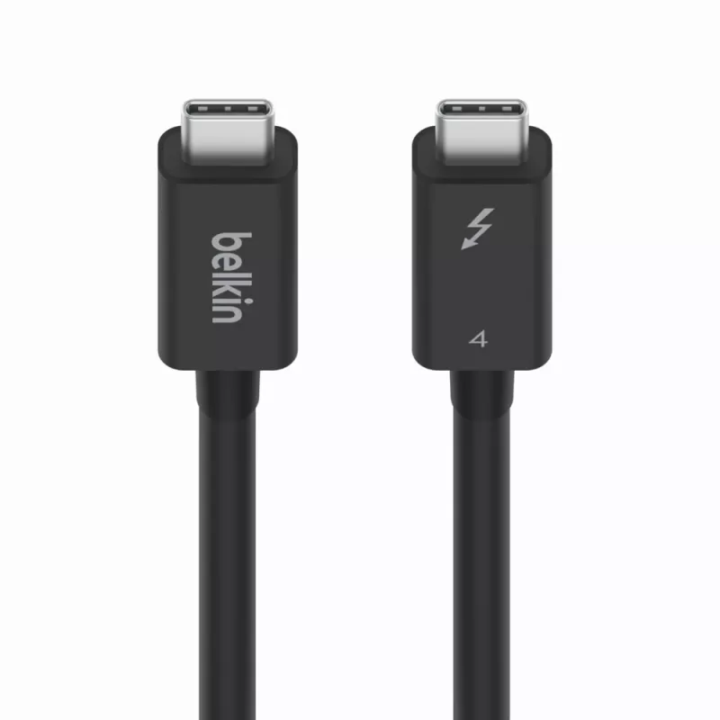 BELKIN Thunderbolt 4 Kabel USB-C Schwarz USB-C 40 Gbit/s 100W Active 2m