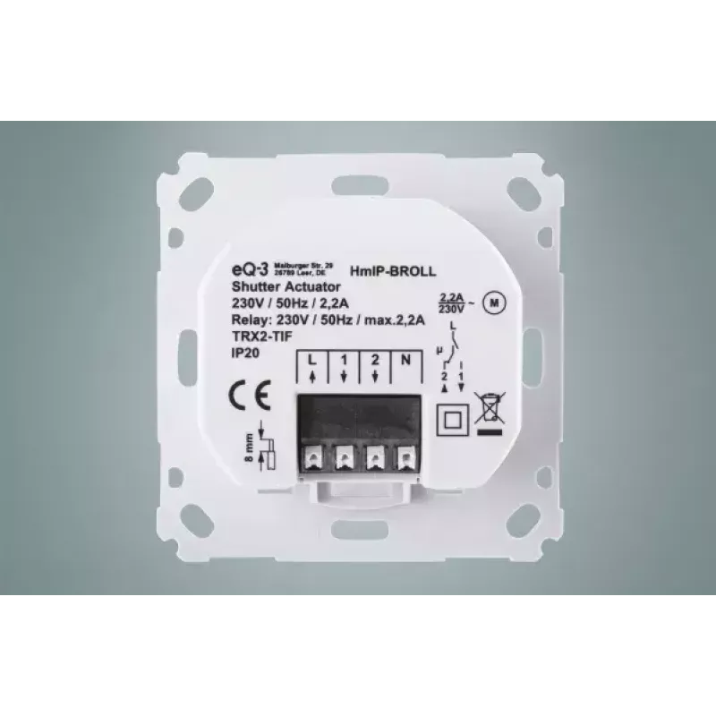 Transmitter Homematic IP HmIP-BROLL Weiß