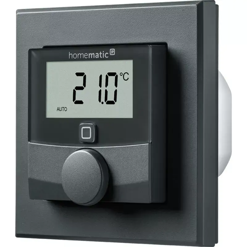 Wandthermostat HomeMatic HmIP-BWTH-A Anthrazit 230V — Raumtemperaturregler, netzbetrieben