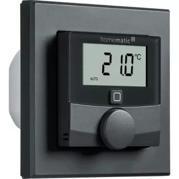 Wandthermostat HomeMatic HmIP-BWTH-A Anthrazit 230V — Raumtemperaturregler, netzbetrieben