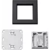Lichtschalter Homematic IP 159881A0 — anthrazit, Tastensteuerung, Batterie (AAA), IP20, 86×86×19 mm