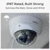 IP-Überwachungskamera Reolink P437 4K Dome, 8 MP 3840x2160, 5x optischer Zoom, PoE (IEEE 802.3af), IK10, IP67, MicroSD-Unterstützung bis 256 GB