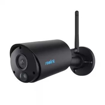 IP-Überwachungskamera Reolink Argus B320-B — 3 MP kabellose Outdoor-Bullet, batterie-/solarbetrieben, Wi‑Fi, IP65, 2304×1296, H.265, 2‑Wege-Audio, microSD bis 128 GB