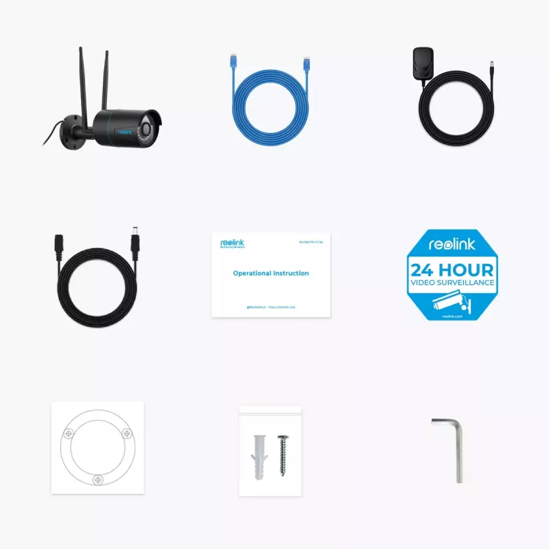IP-Überwachungskamera Reolink W320-B 5MP Outdoor