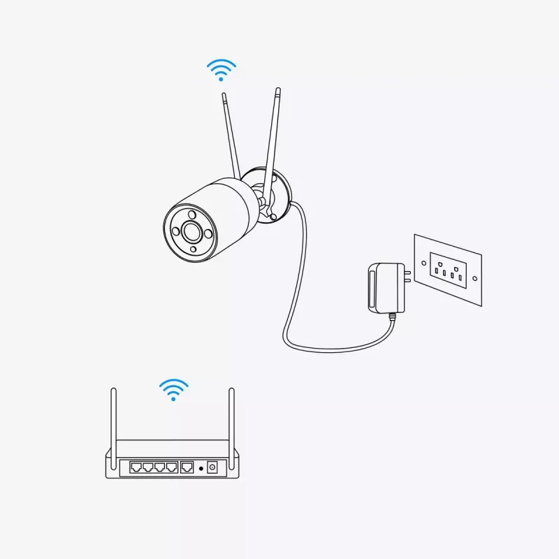 IP-Überwachungskamera Reolink W330 4K Wi-Fi 6