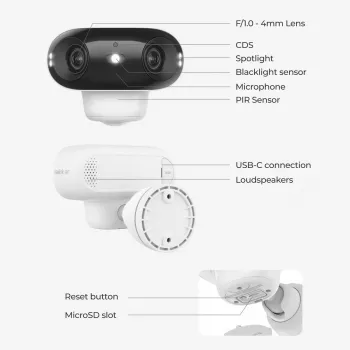IP-Überwachungskamera Reolink Argus Series B740X IP66