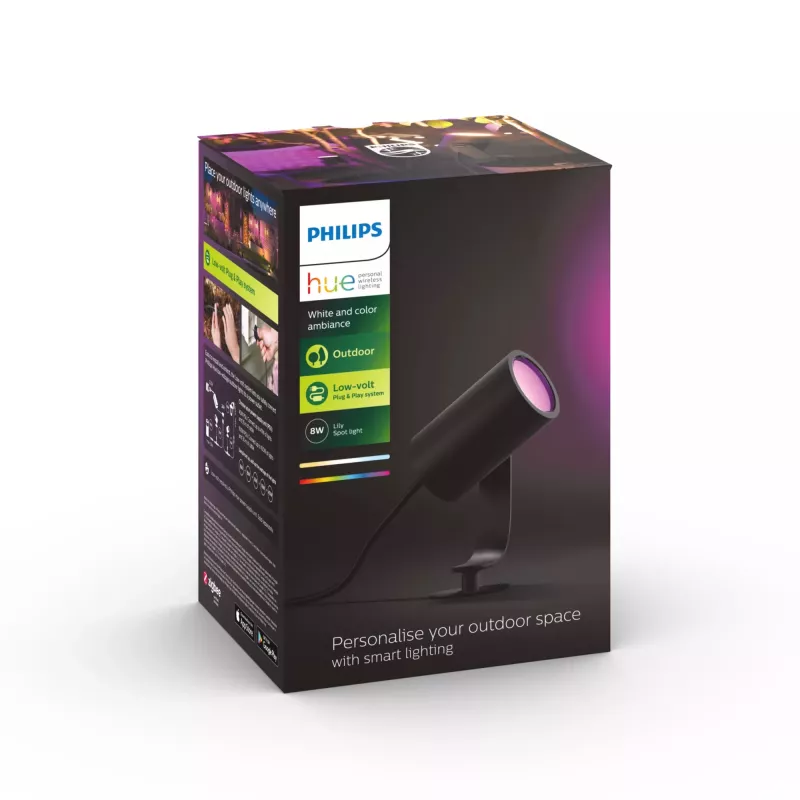 Philips Hue White and Colour Ambiance Lily Außenstrahler