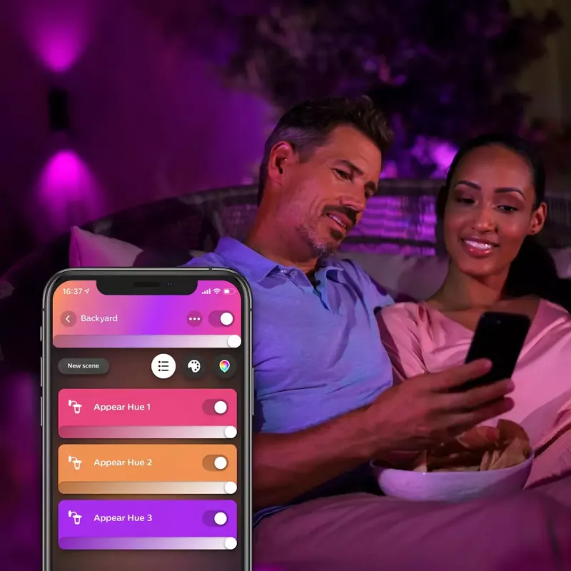 Außenwandleuchte Philips Hue White and Colour Ambience Appear