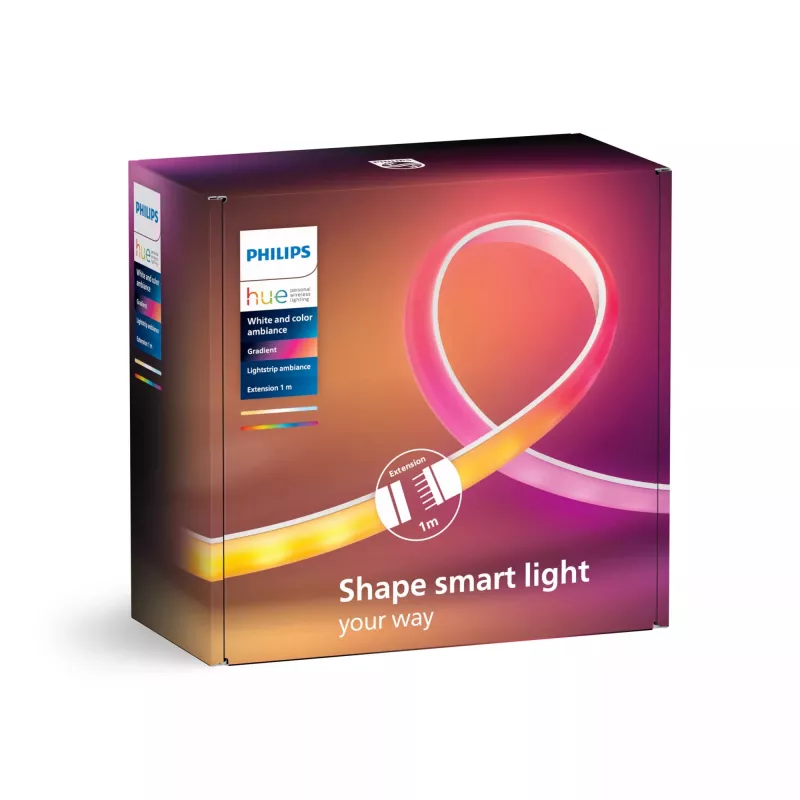 Philips Hue White and Colour Ambience Gradient Lightstrip Verlängerung 1 Meter