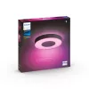 Smarte Deckenleuchte Philips Hue Infuse large schwarz – White and Color Ambiance, Bluetooth, Ø425×86 mm, 50–60 Hz